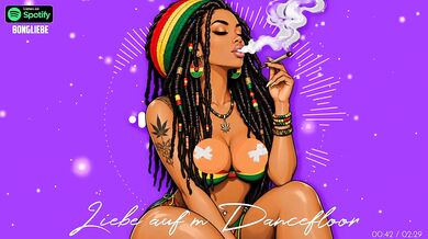 Dirty German Talk On Reggae Dancefloor Cartoon Gushing HD Porn