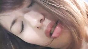 ”Japanese solo teen masturbates with toy”