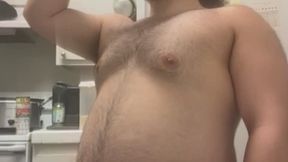 Chugging Protein Coffee