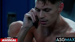DISRUPTIVE FILMS - MMA Opponents Ass Fuck In Locker Room After Match