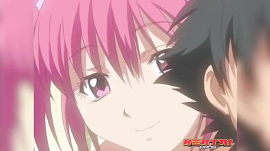 HENTAI PROS - Shuta Fucks His Girlfriend's Stepmother Not Knowing She Pretends To Be His Girlfriend