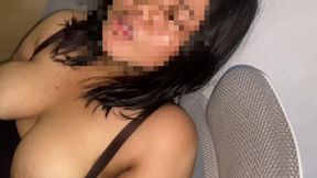 Viral Beautiful Girl With Big Breasts Invited To Fuck With Her Boyfriend Until Crot