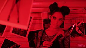 Fiery Darkroom Lesbian Heat Ignites with Intense Desire