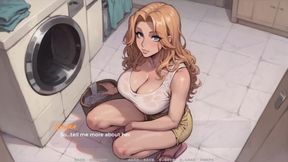 My New Girlfriend Taboo Hentai Game Ep.39 Naughty Laundry Fantasy with Step Mom!