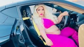 BBW BARBIE TOO FAT FOR HER CORVETTE