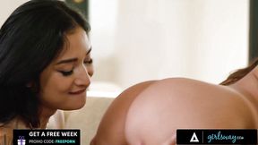 GIRLSWAY - Avery Black Offers Pussy To Caring Emergency Dispatcher Karlee Grey - SPANISH SUBTITLES