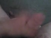 Stroking cock