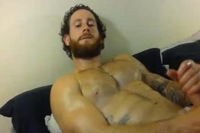 muscular man Exhibits His monstrous 10-Pounder