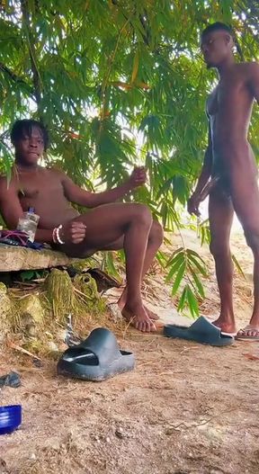 Under the Tree.. at the Road Having Sex