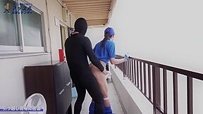 Japanese Moving Job Masked Guy Fuck