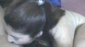 Busty lesbians with big booties eat pussies in 69 position