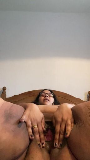 Ass & Pussy Spreading Asian BBW