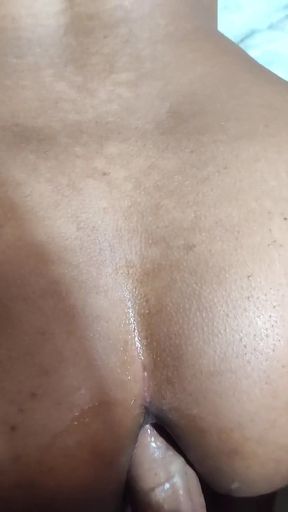 I offer my big ass stepmom a massage and I end up fucking her anally and spilling it is an ass Creampie