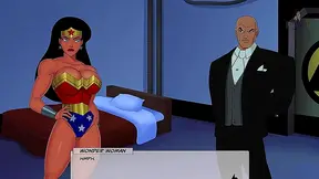Blonde Harley Quinn Seduces Heroes in Busty Hentai Fantasy Encounter