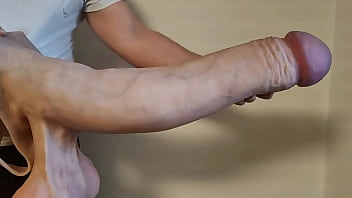 gigantic penis with big testicles - prosthetic penis