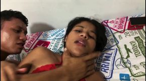 Sexual fantasy with my brunette stepsister