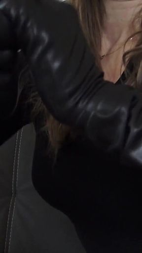 Goddess Perfecta`s Gloves Fetish POV