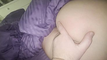 Naked and Relaxed in Bed While He Fists My Ass Deep 238