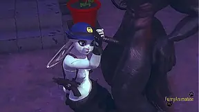 Judy Gives Steamy Blowjob in Zootopia Hentai VR Adventure
