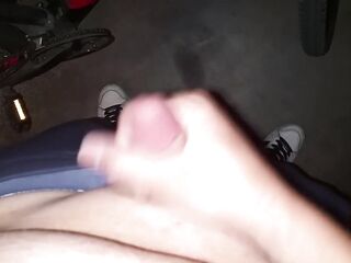 Working in the garage