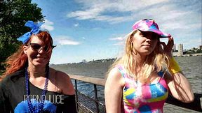 Eighties ladies have fun at the park