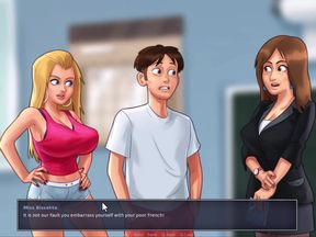 Summertime saga - ive had to pay Jenny to see her tits