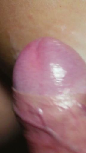 A nice slowmotion handjob on my tits and the cum on my nipples   Clip 1