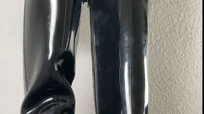 A Bootjob dream in high heel Rainboots - Shoejob and crushing in dirty and muddy wellies - hard cocktrampling and humiliation with tramplegirl - boot domination - nylon fetish - cbt and cocktrampling - multi - HD