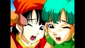 Fucking Dragon Ball Z – Pan & Bulma Take It Hard in Anime Action