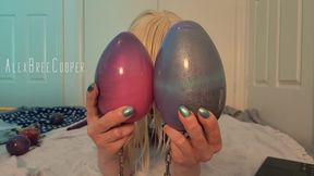 Giant Egg Insertions, Multiple Eggs and Spheres Go in My Ass