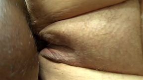 Black man's deepthroat drives big-bellied babe nuts