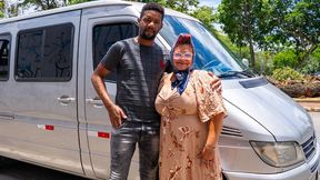 fat belly granny squirts while getting ass fucked