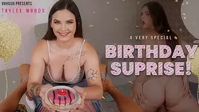 A Special Birthday Surprise - Huge Tits Virtual Girlfriend Taylee Wood Hardcore