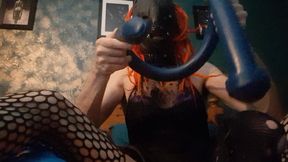 44" Anal Snake Fully Inserted – Extreme Depth with John Thomas Toys - Deep Anal Toy