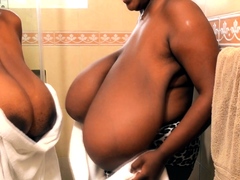 Hot Black Maid Does Some Webcam Black and Ebony