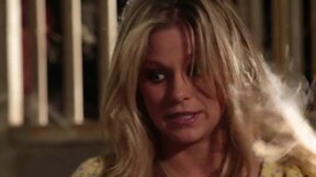 Perfect girl Scarlett Red taking huge cowboy prick