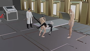 2B from Nier replicant will have her first military exam in a laboratory