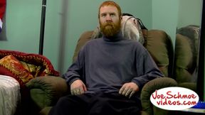 Amateur Str8 Redhead Blown
