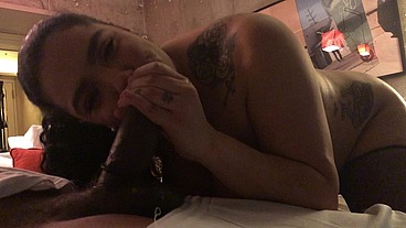 Latina Lesbian Milfs Suck and Fuck BBC