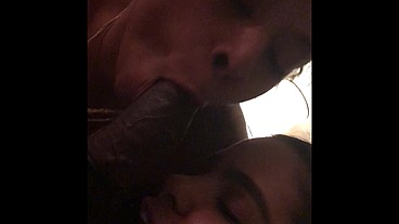 Latina Lesbian Milfs Suck and Fuck BBC