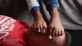 I love using your face to rest and soothe my feet on