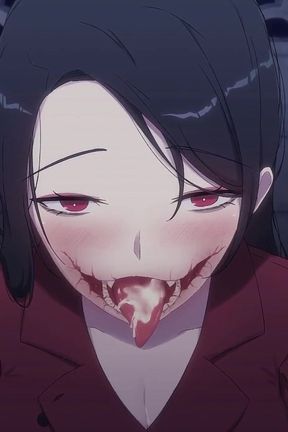 Kuchisake-onna Blowjob with Mask