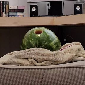 Grandpa fucking his Melon a final time, watching porn