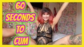 60 Seconds To Cum audio