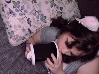 ASMR Carnal Ear Licking in Pyjamas ?❤️ - AngeASMR