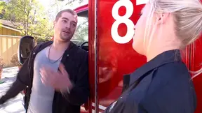 Blonde Porn Star Shows Off Her Hot Ass During Public Hardcore Fuck Festivity