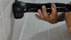 10-7-26 the Shower the Toys Cobra with His Fingers in His Azz Wowzers