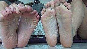The most popular video of the year, the return of the black and smooth dirty feet