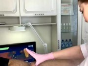 Depilation of a member with a piercing!