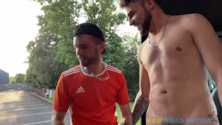 A SEXY SPIN IN THE OLD CAMPER VAN WITH MIKEY BOY AND GEORGE